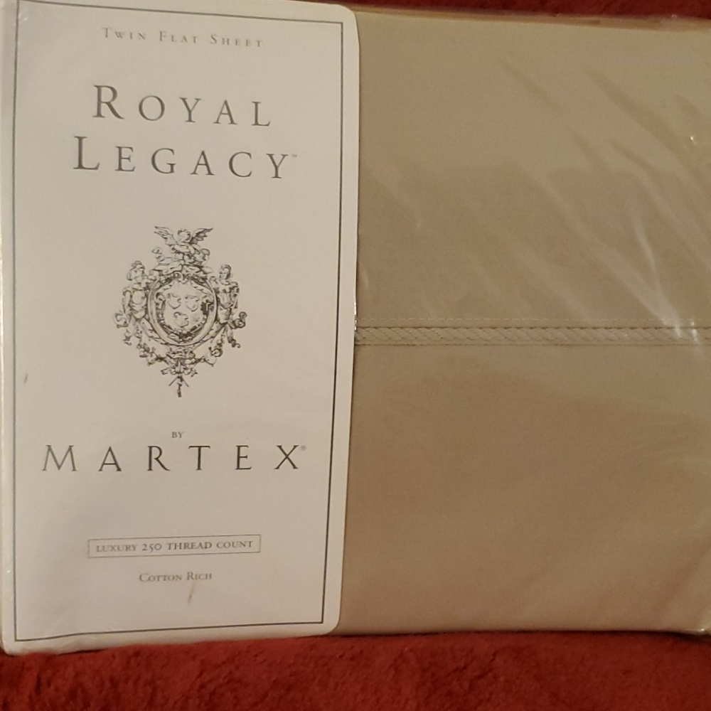 NEW IN PACKAGE VINTAGE TWIN FLAT SHEET